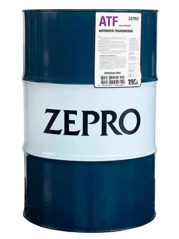 ZEPRO F-S ATF / Трансмиссионная жидкость (200л)