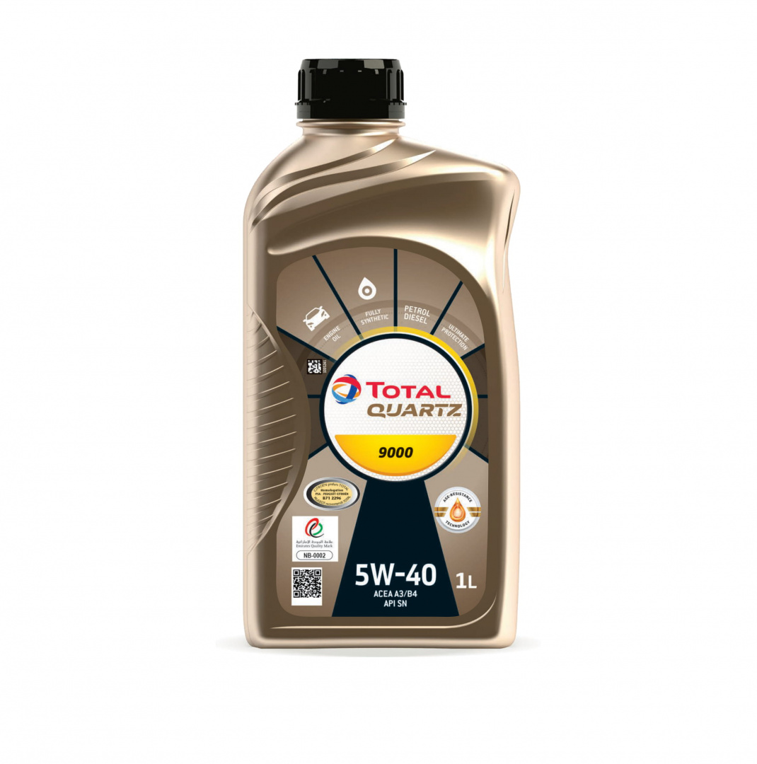 Масло моторное Total Quartz 9000 5W40 синт. 1л