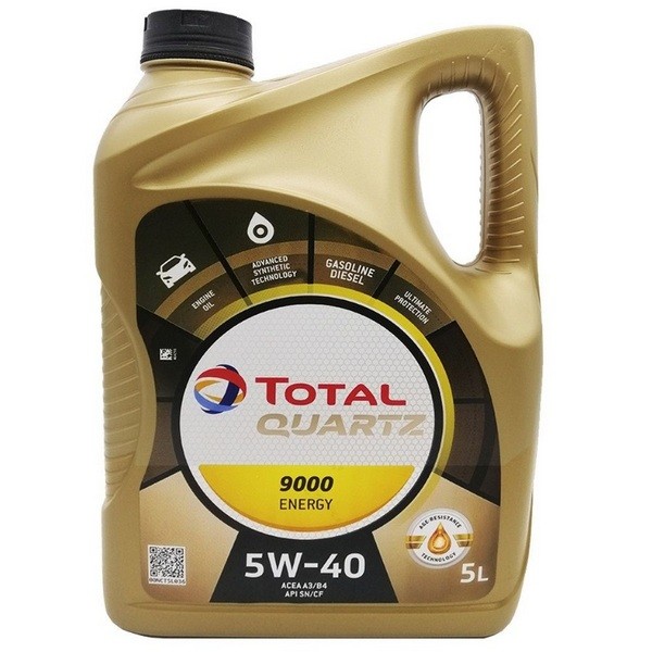Масло моторное TOTAL QUARTZ 9000 ENERGY 5W40 5л